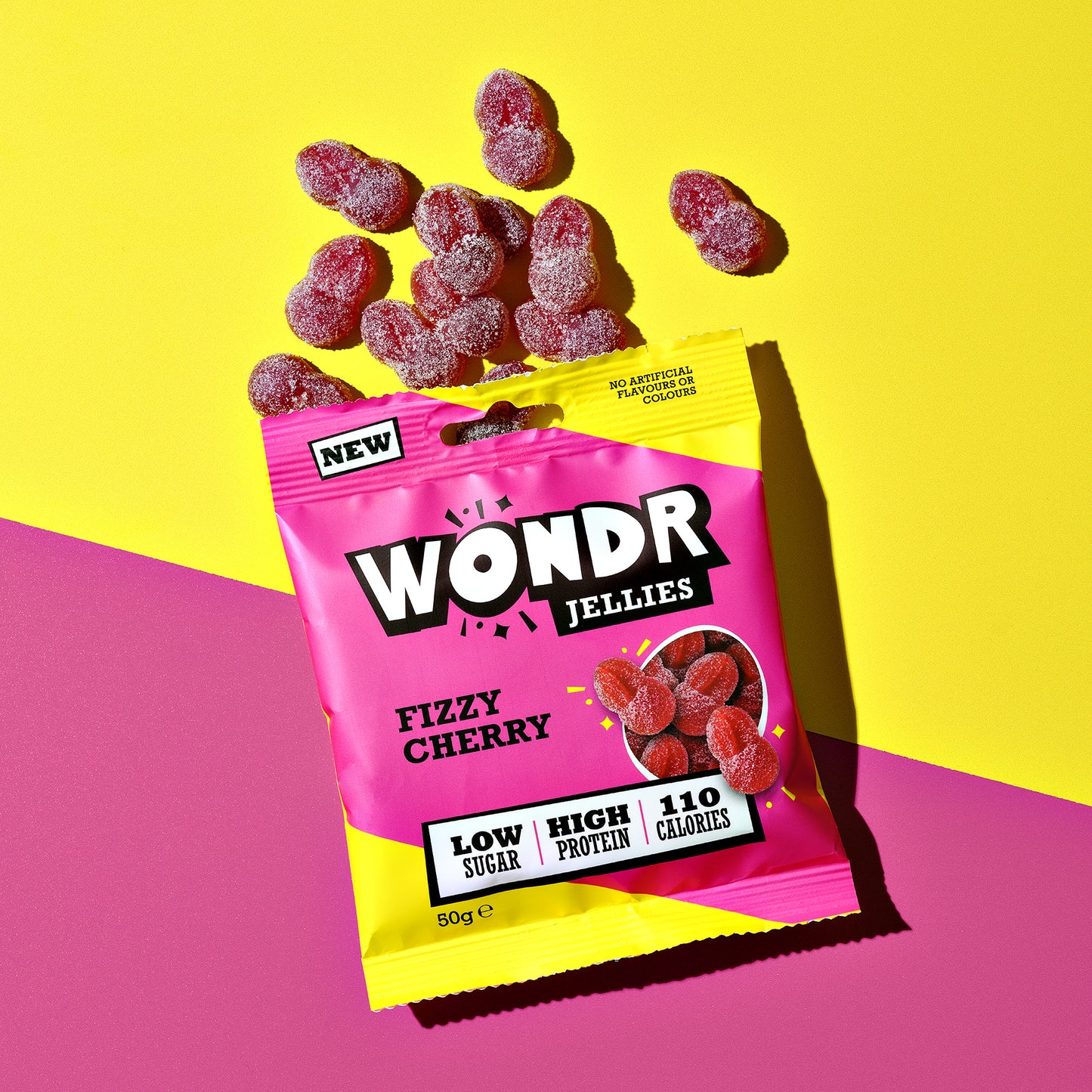 Fizzy Cherry Jellies